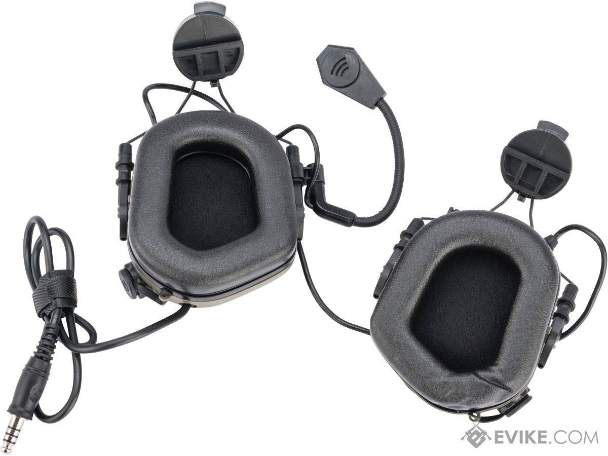EARMOR M32H MOD3 TACTICAL COMMUNICATION HEARING PROTECTOR FOR HELMETS - vista 2