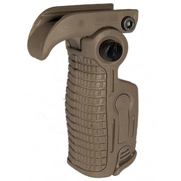 FOREGRIP UK ARMS AIRSOFT ERGONOMIC 90 DEGREE FOLDABLE RIS