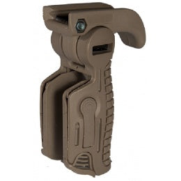 FOREGRIP UK ARMS AIRSOFT ERGONOMIC 90 DEGREE FOLDABLE RIS