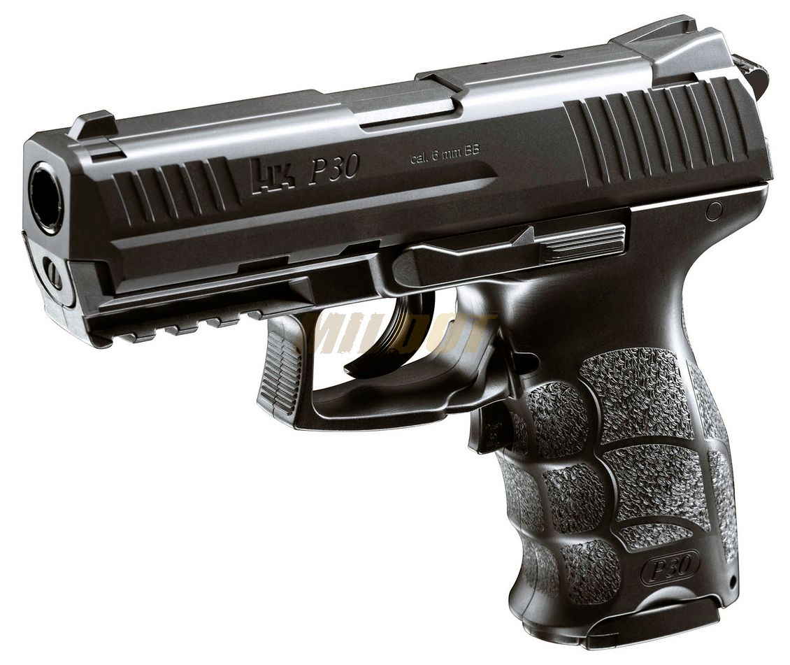 PISTOLA AIRSOFT HECKLER & KOCH P30 AEG – BLACK - vista 2