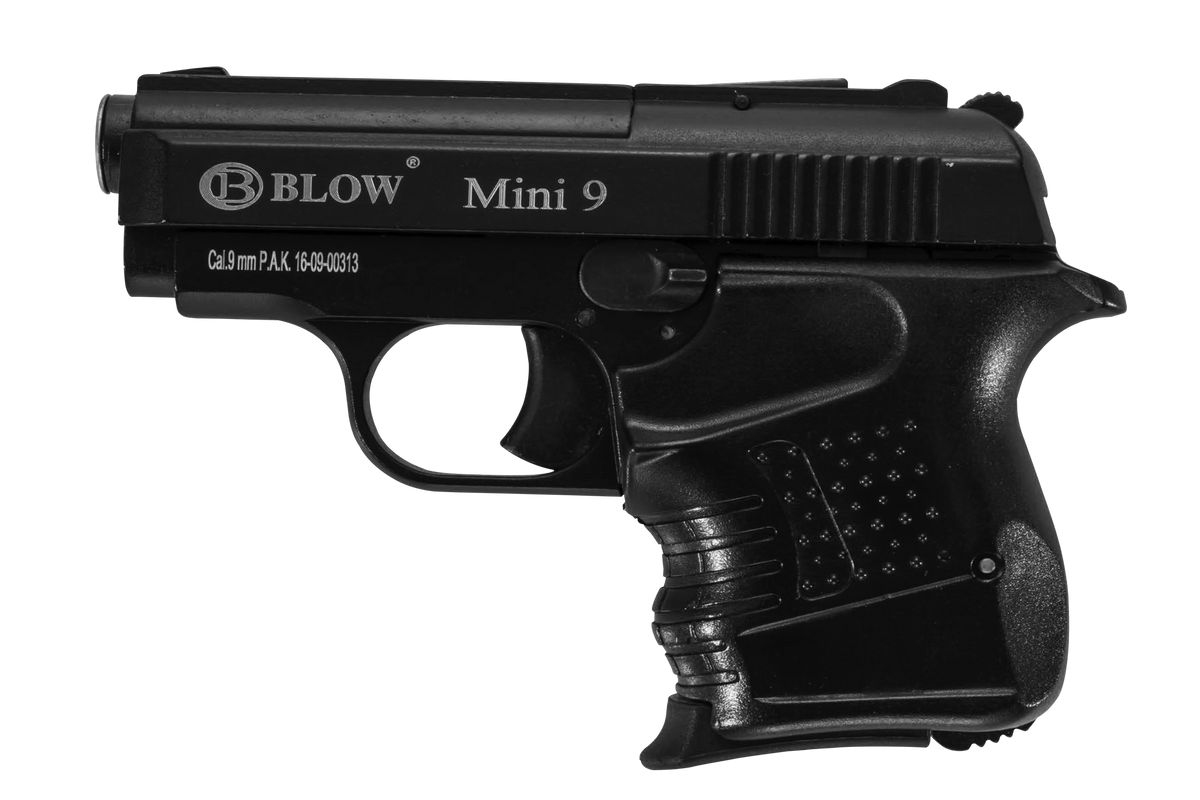 PISTOLA TRAUMATICA BLOW MINI 09 BLACK - vista 2