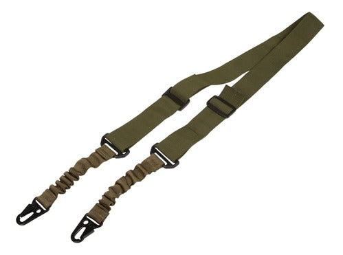 FIREPOWER 2PT. BUNGEE SLING, OD GREEN- POLYBAG
