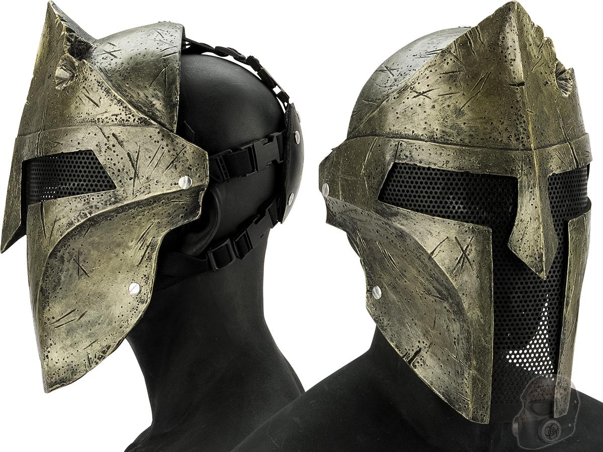 MASCARA FULL FACE FIBERGLASS BOUNTY HUNTER SPARTAN - vista 2