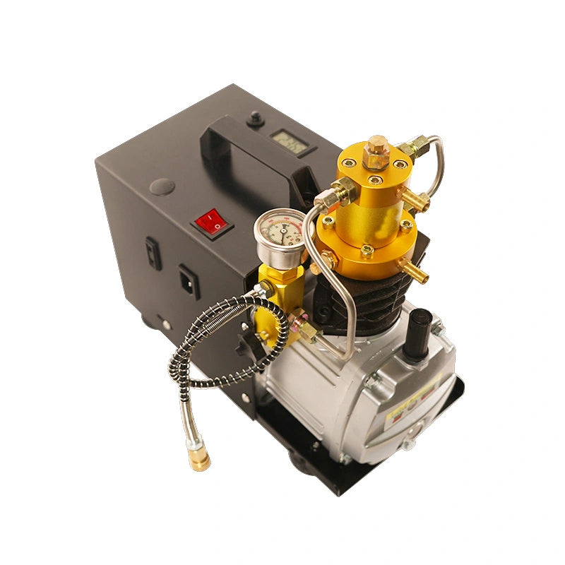 COMPRESOR PEQUEÑO FULL AIRGUNS ELECTRIC PCP 4500PSI 300BAR 110V - vista 3