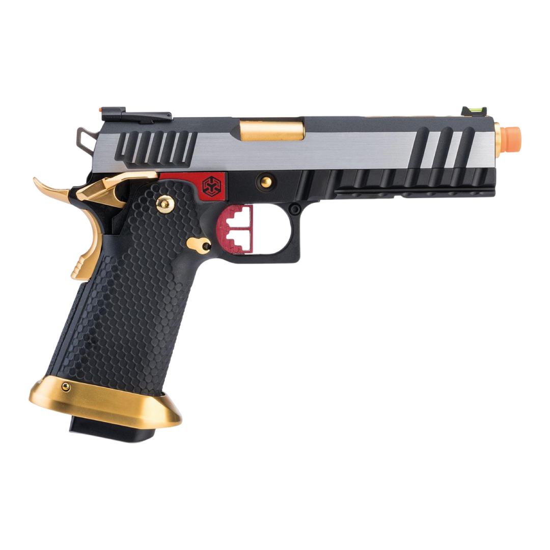 PISTOLA AIRSOFT AW CUSTOM ACE COMPETITOR HI-CAPA GBB TWO TONE – CO2 - vista 3