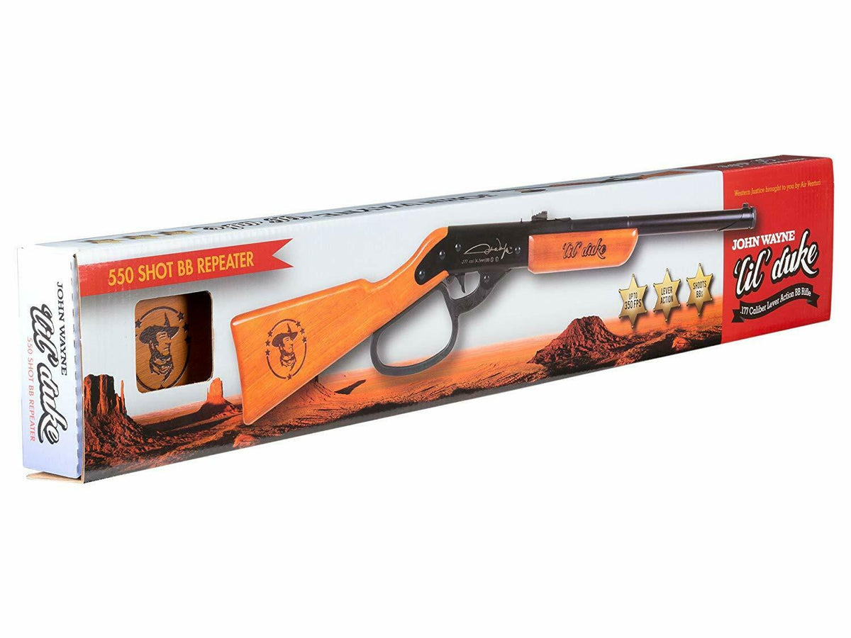 RIFLE JOHN WAYNE LIL DUKE BB GUN .177 - vista 3