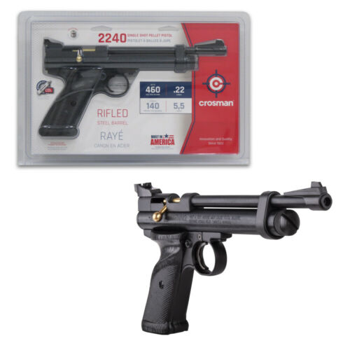 PISTOLA CROSMAN 2240 BOLT ACTION CO2 .22 - vista 3