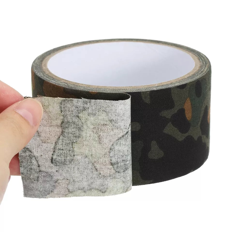 CINTA ADHESIVA CAMUFLAJE DIGITAL DE TELA ELASTICA - vista 4