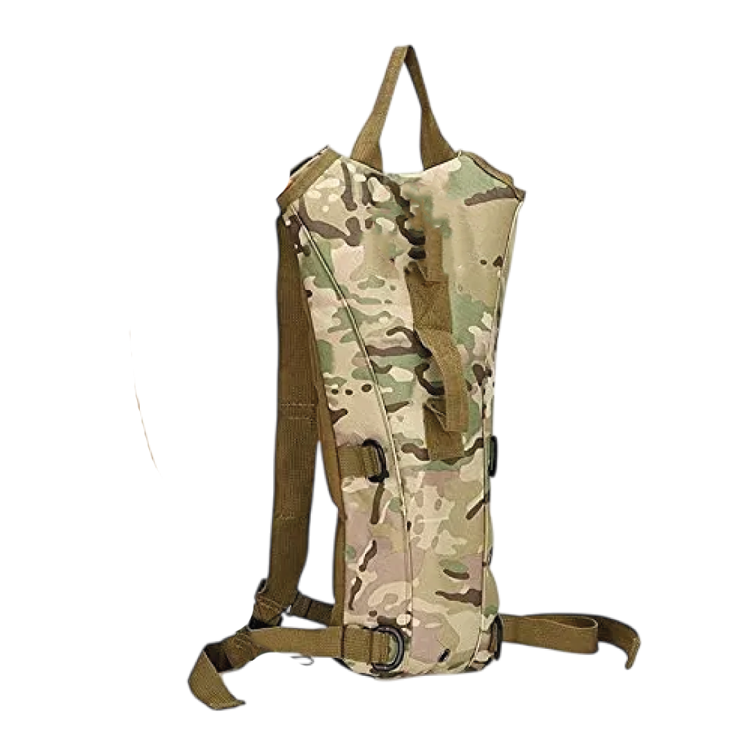WATER BAG YAKEDA CUSTOM TACTICAL HIKING HYDRATION BACKPACK BLADDER – TAN