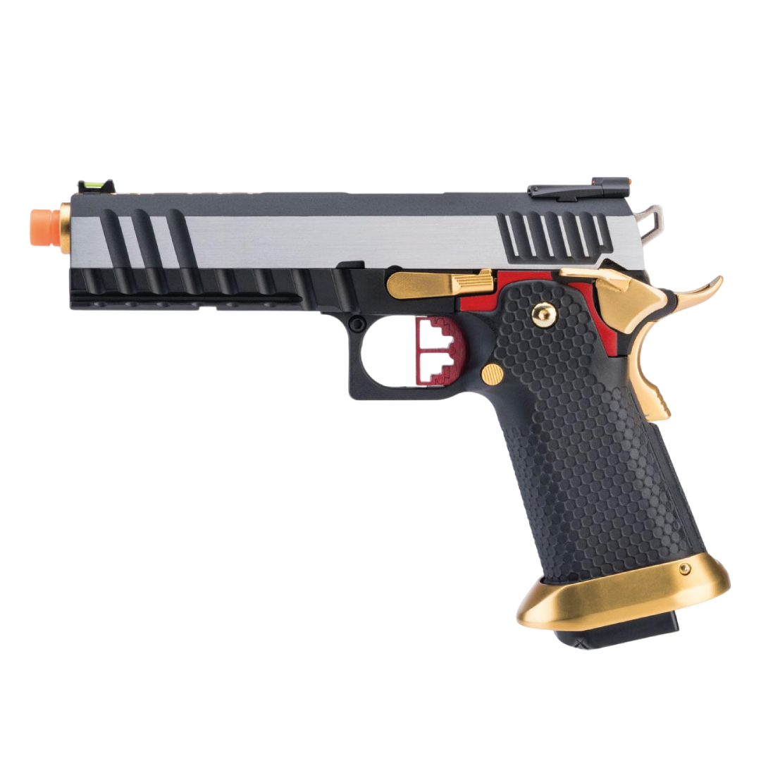 PISTOLA AIRSOFT AW CUSTOM ACE COMPETITOR HI-CAPA GBB TWO TONE – CO2