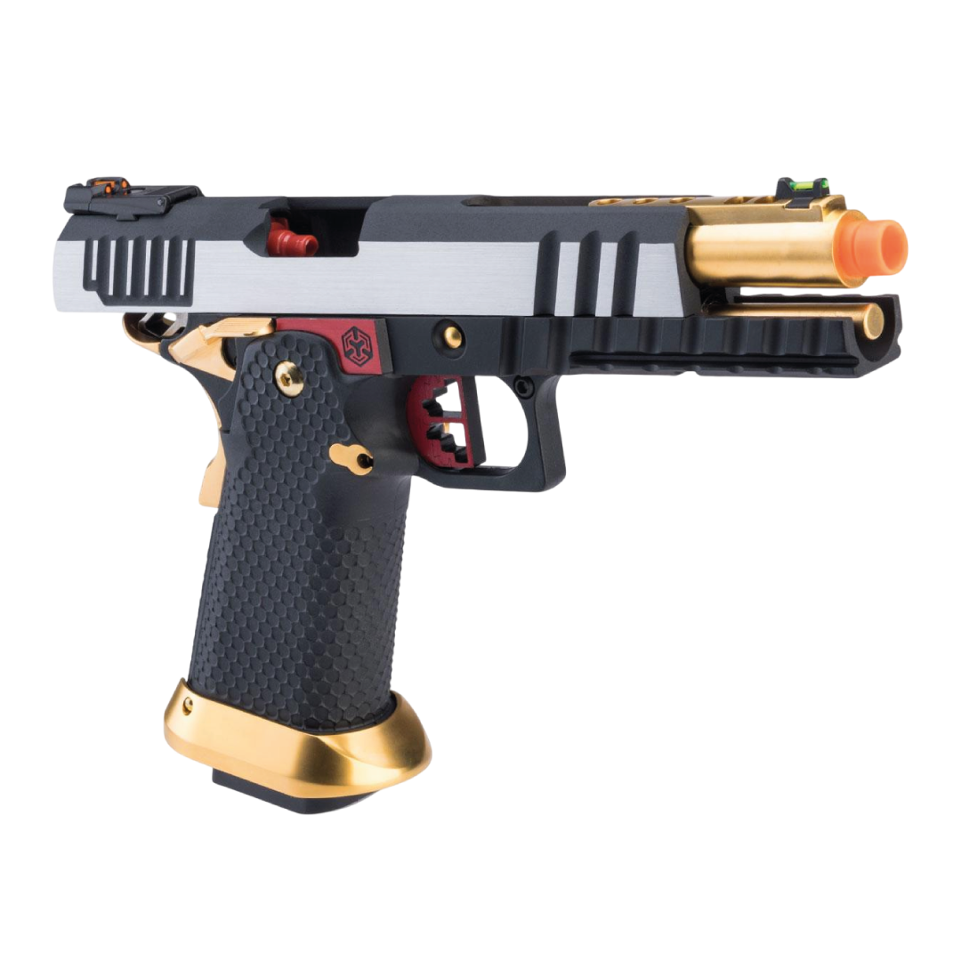 PISTOLA AIRSOFT AW CUSTOM ACE COMPETITOR HI-CAPA GBB TWO TONE – CO2 - vista 2