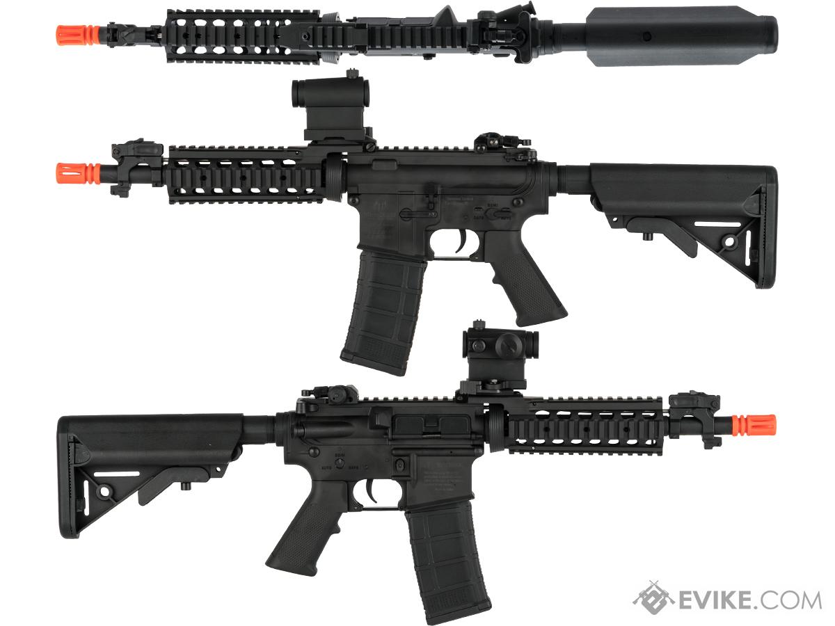 RIFLE AIRSOFT TIPPMANN BT M4 CQB RIS-BLACK 10.5 BARREL 9.6V NIMH - vista 2