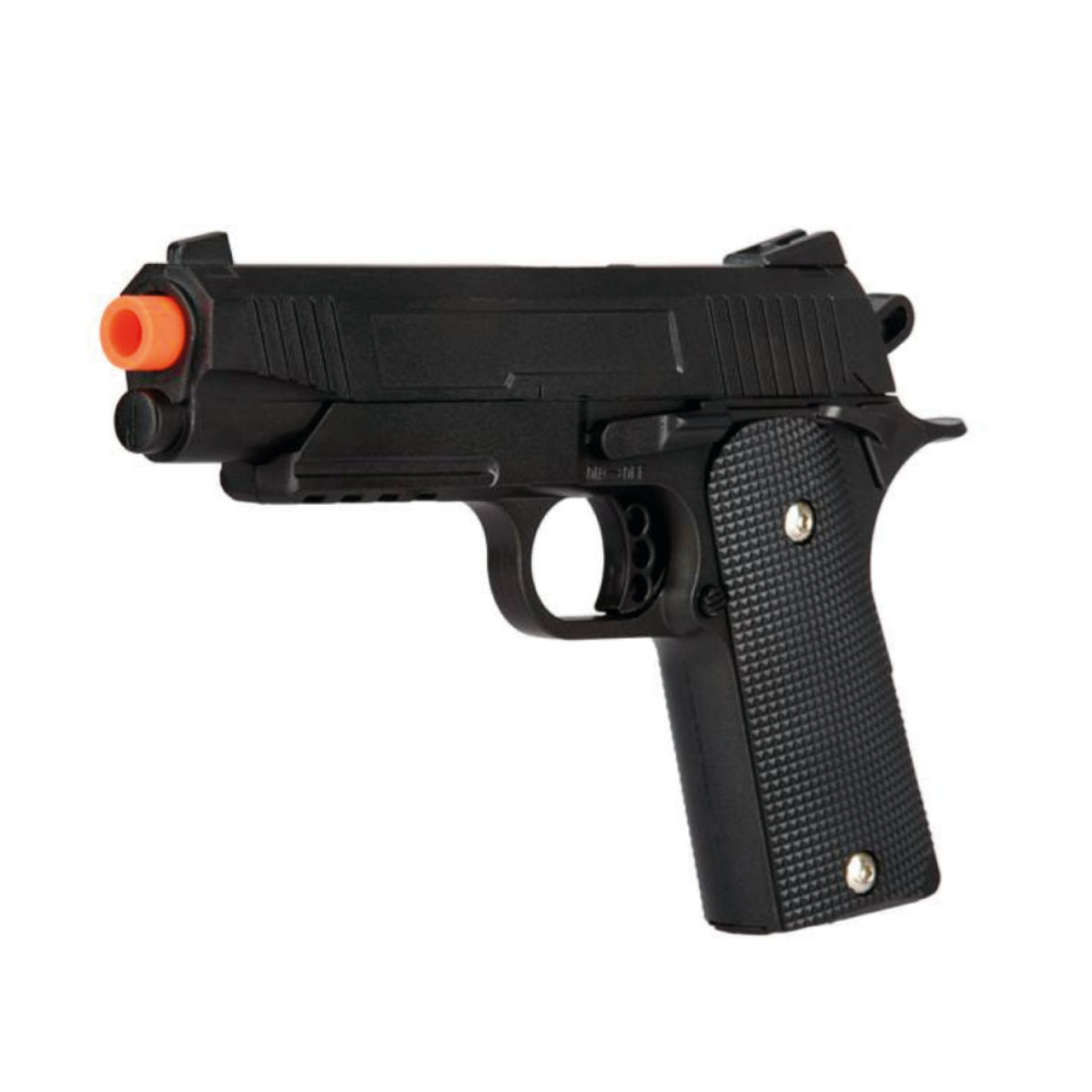 PISTOLA AIRSOFT FULL METAL 1911 BLACK 210 FPS GUN - vista 2