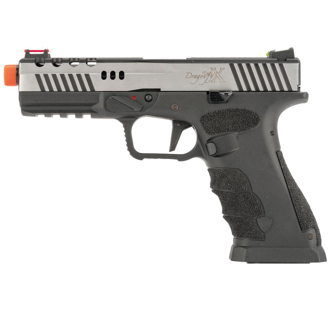 PISTOLA AIRSOFT APS XTP DRAGONFLY X CO2 GBB POLISHED