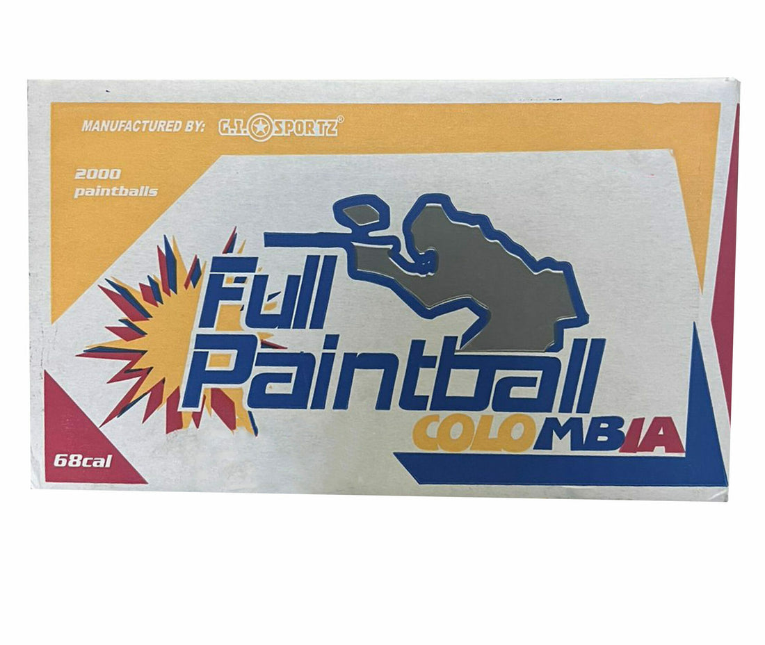 CAJA DE BOLAS FULLPAINTBALL GRADE 2 – COLORES SURTIDOS