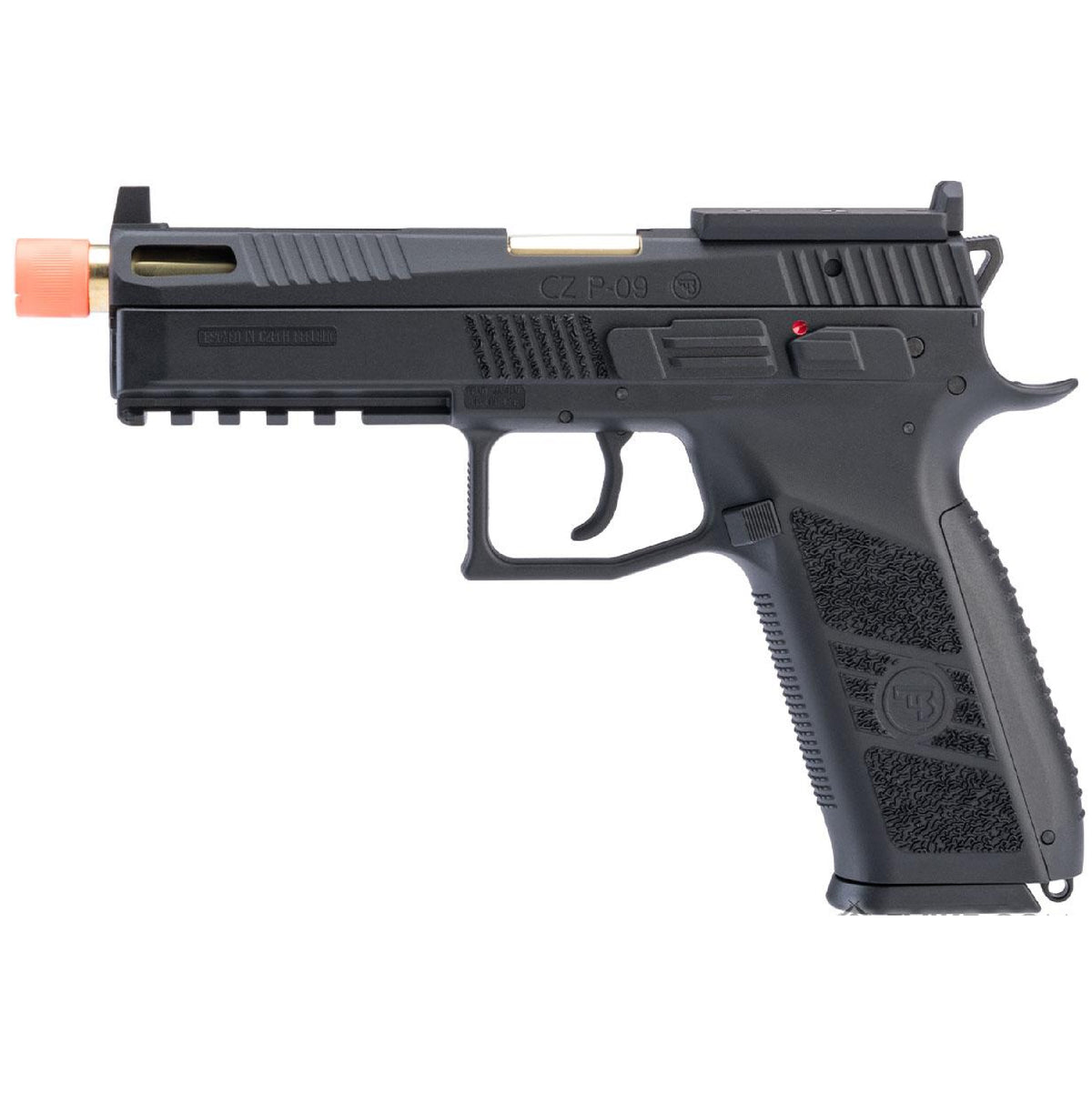PISTOLA AIRSOFT ASG CZ P-09 BLACK GBB CO2