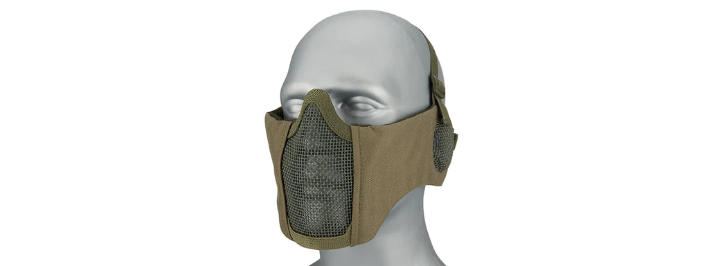MASCARA G-FORCE TACTICAL ELITE EAR PROTECTION UPGRADE VERSION -OD GREEN - vista 2