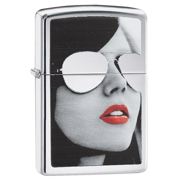 ZIPPO GLASSES HIGH POLISH CHROME