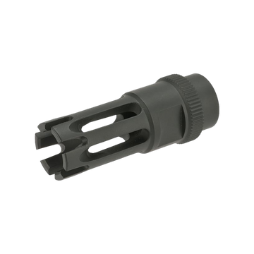 EMG 14MM POSITIVE METAL FLASH HIDER FOR M4 AIRSOFT AEGS – VERSION 3