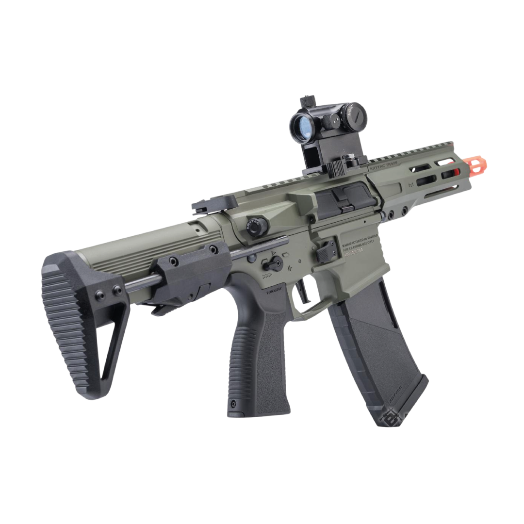 RIFLE AIRSOFT KRYTAC TRIDENT MKII PDW-M AEG FOLIAGE GREEN - vista 2
