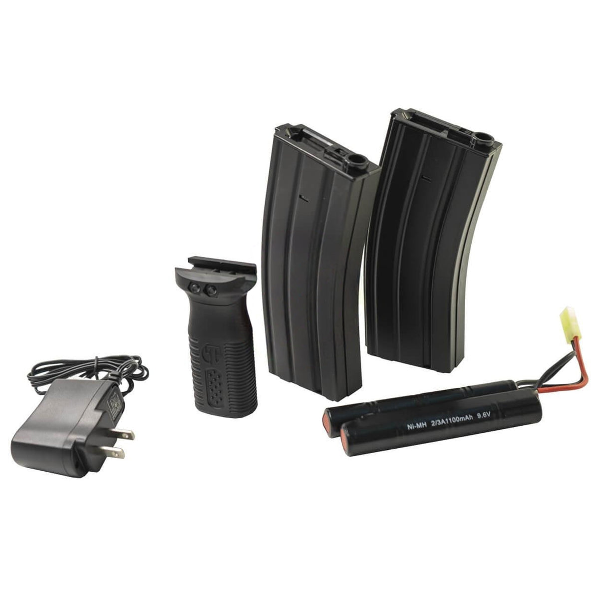 RIFLE AIRSOFT AIR RAID AR6BB AEG COMBO KIT – BLACK - vista 2