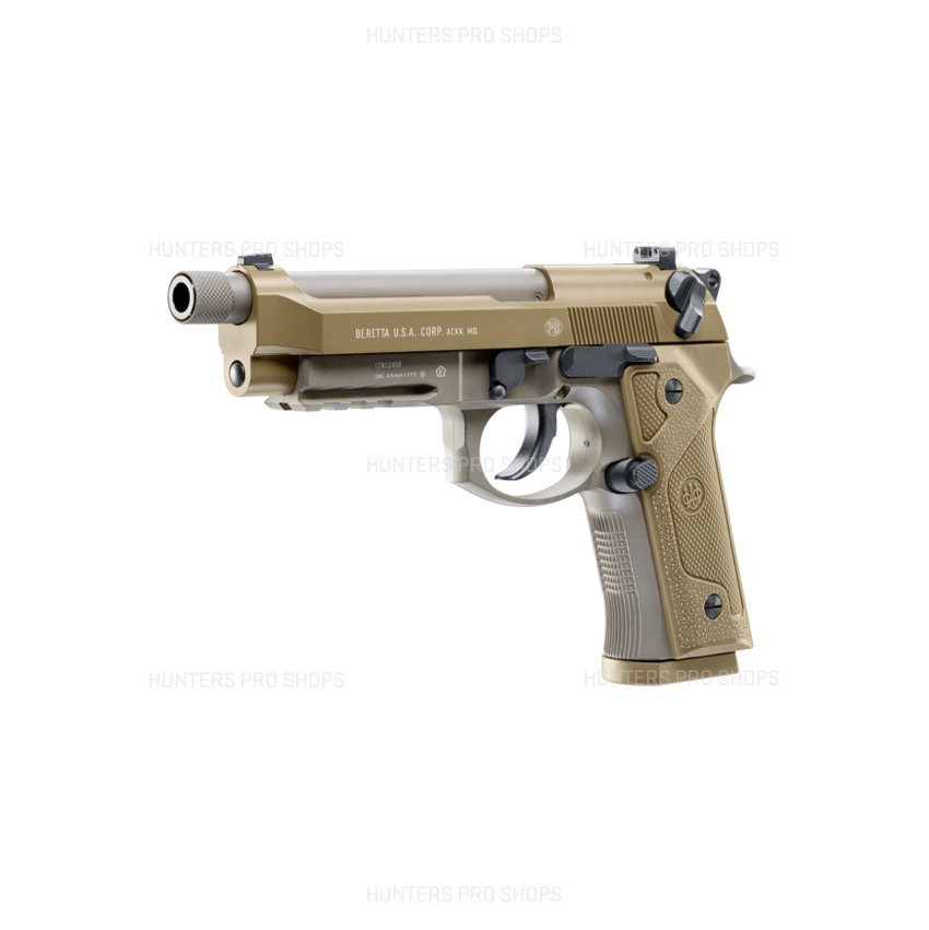  Beretta Pistola de aire BB de acero M92 A1 .177, Blowback  (Bundle) : Deportes y Actividades al Aire Libre